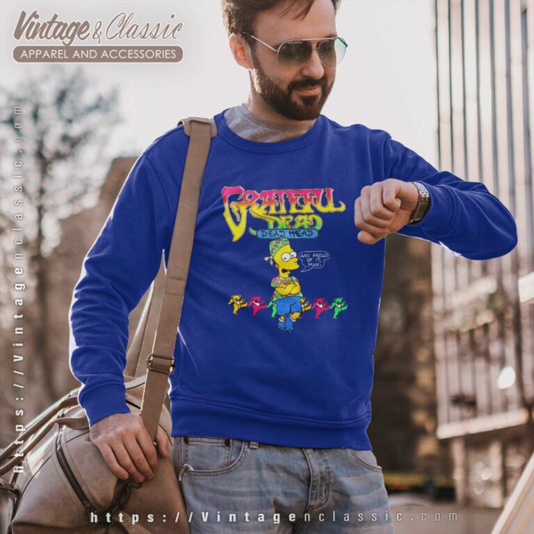 Grateful Dead X Bart Simpson Sweatshirt Grateful Dead X Bart Simpson Sweatshirt