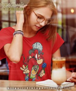 Grateful Dead Yosemite Sam Looney Tunes Women TShirt