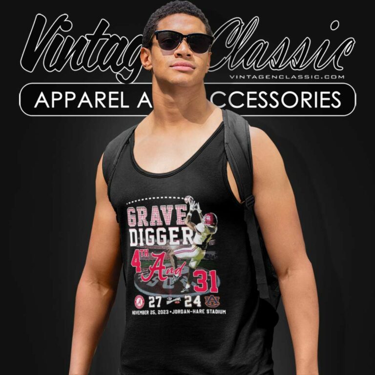 Grave Digger 4th And 31 Alabama 2023 Tank Top Racerback Grave Digger 4th And 31 Alabama 2023 Tank Top Racerback