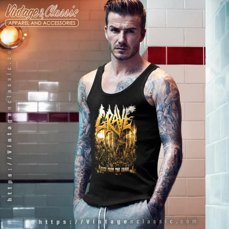 Grave Shirt Back From The Grave Tank Top Racerback Grave Shirt Back From The Grave Tank Top Racerback