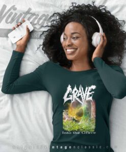 Grave Shirt Into The Grave Long Sleeve Tee