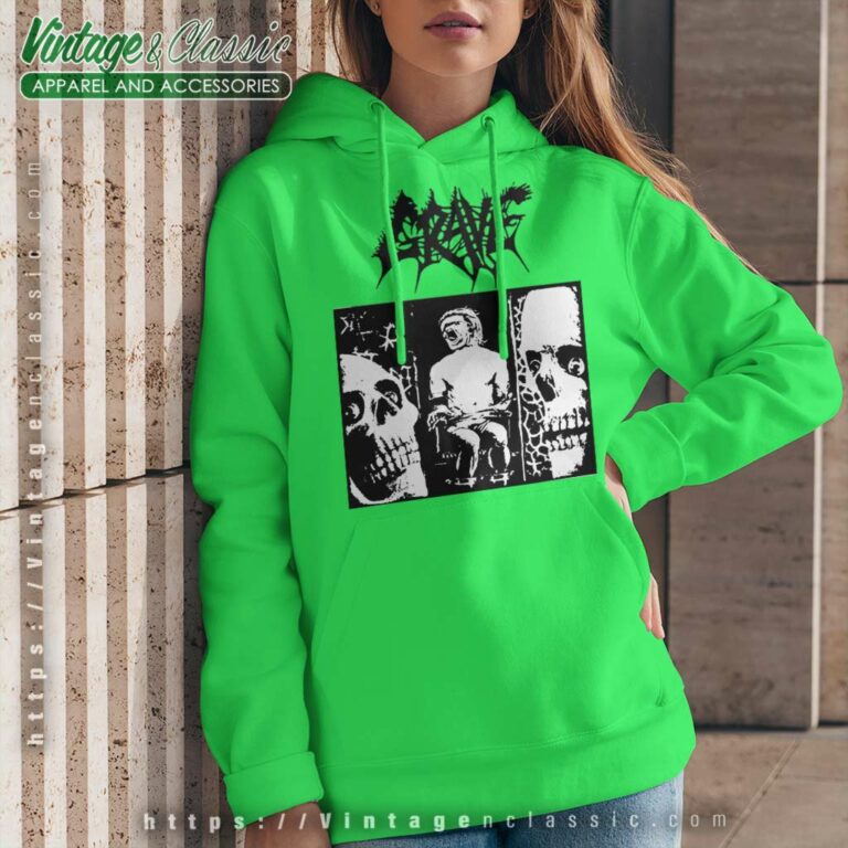 Grave Shirt Into The Grave Swedish Death Metal Band Hoodie Grave Shirt Into The Grave Swedish Death Metal Band Hoodie