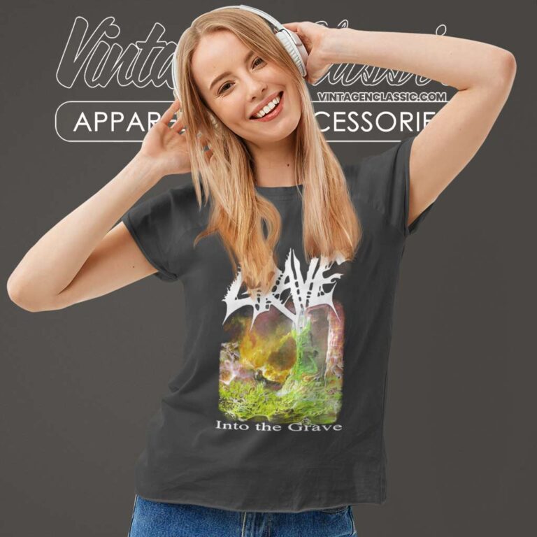 Grave Shirt Into The Grave Women TShirt Grave Shirt Into The Grave Women TShirt