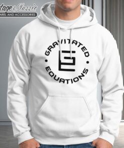 Gravitated Equations Circle Hoodie