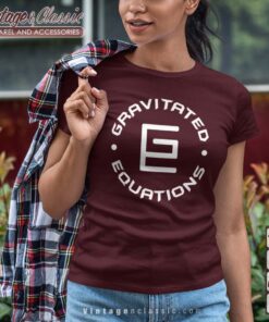 Gravitated Equations Circle Woman T shirt