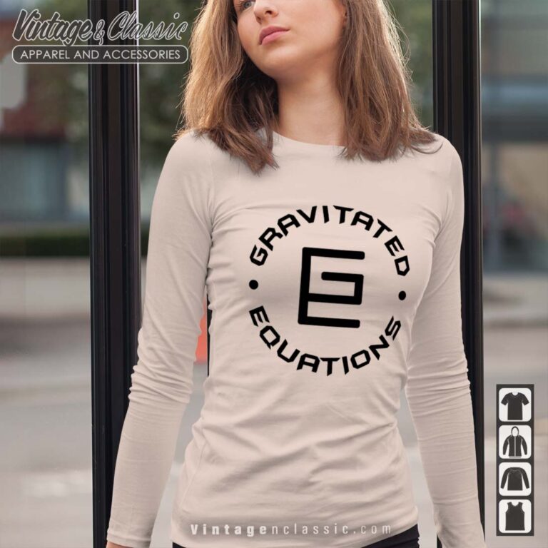Gravitated Equations Circle longsleeves T shirt Gravitated Equations Circle longsleeves T shirt