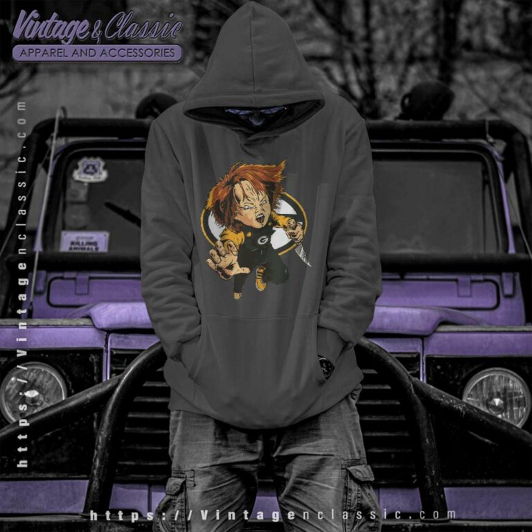 Green Bay Packer Chucky Halloween Hoodie Green Bay Packer Chucky Halloween Hoodie