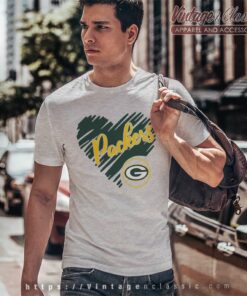 Green Bay Packer Shirt Packers Heart T Shirt