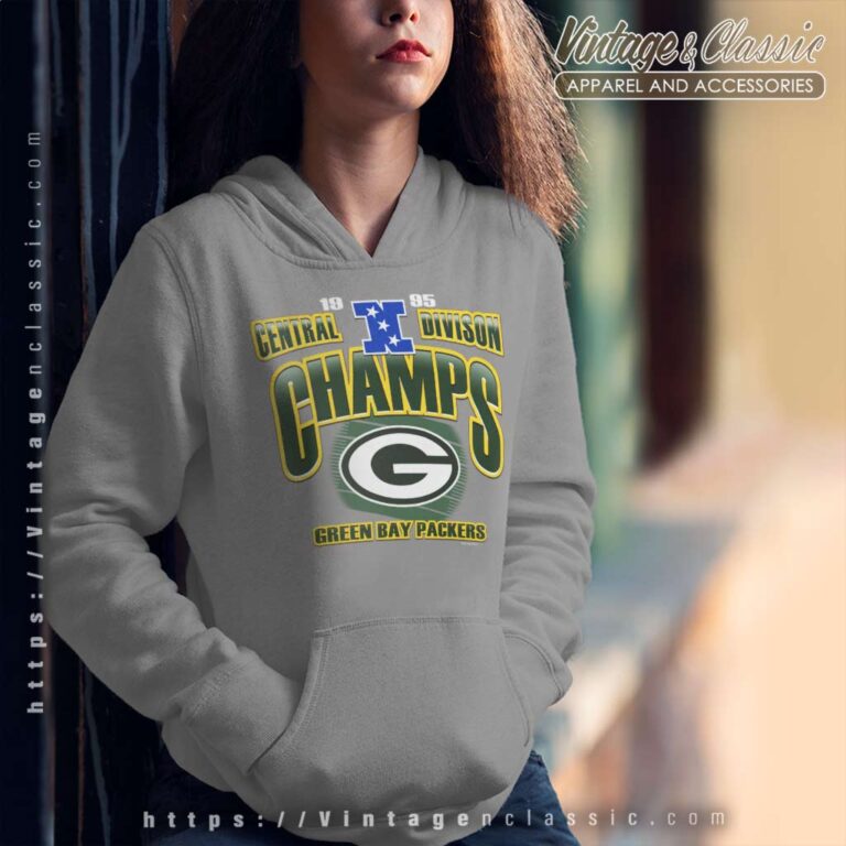 Green Bay Packers 1995 Central Division Champs Hoodie Green Bay Packers 1995 Central Division Champs Hoodie