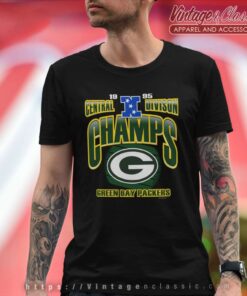 Green Bay Packers 1995 Central Division Champs T Shirt