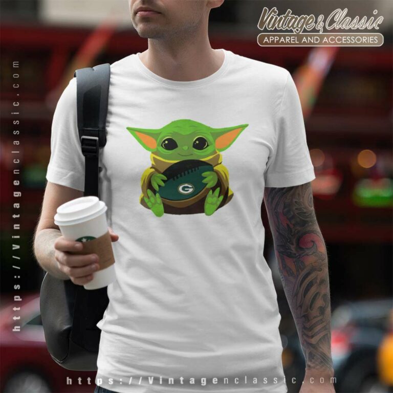 Green Bay Packers Baby Yoda T Shirt Green Bay Packers Baby Yoda T Shirt