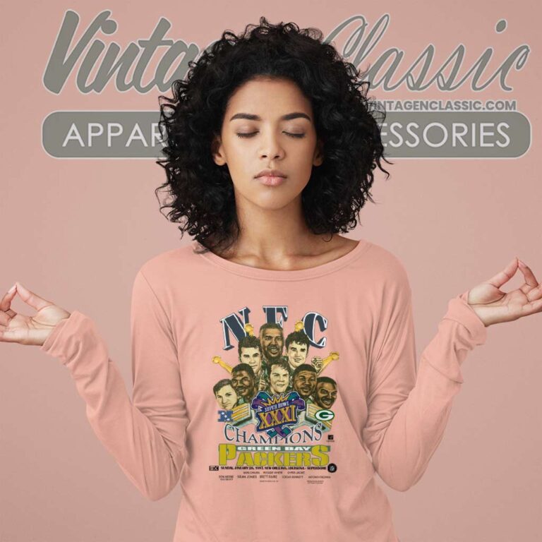 Green Bay Packers Caricature Super Bowl Champions Sweatshirt Green Bay Packers Caricature Super Bowl Champions Sweatshirt