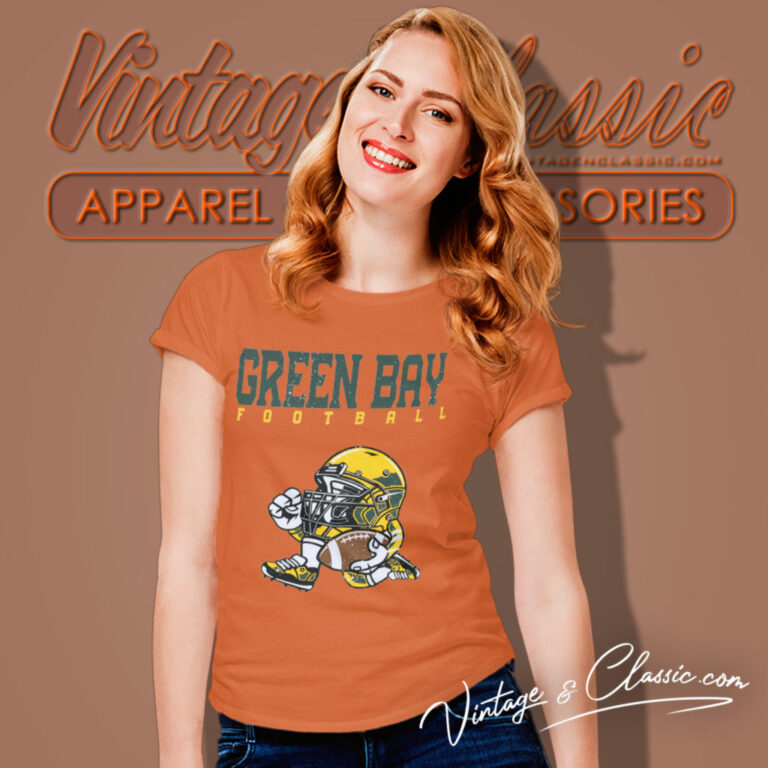 Green Bay Packers Football Helmet Vintage Women T Shirt Green Bay Packers Football Helmet Vintage Women T Shirt