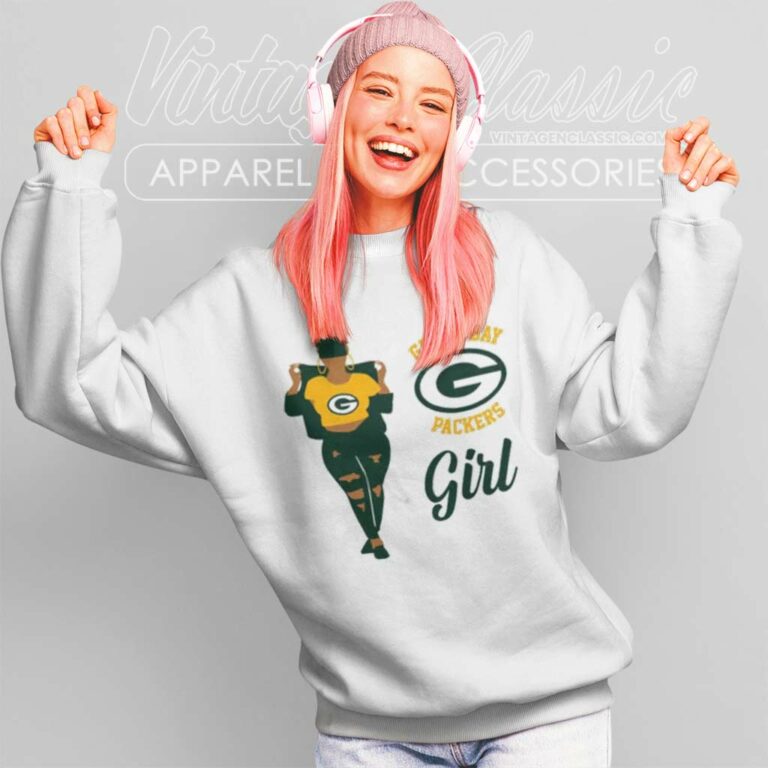 Green Bay Packers Girl Sweatshirt Green Bay Packers Girl Sweatshirt