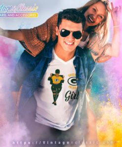 Green Bay Packers Girl V Neck TShirt
