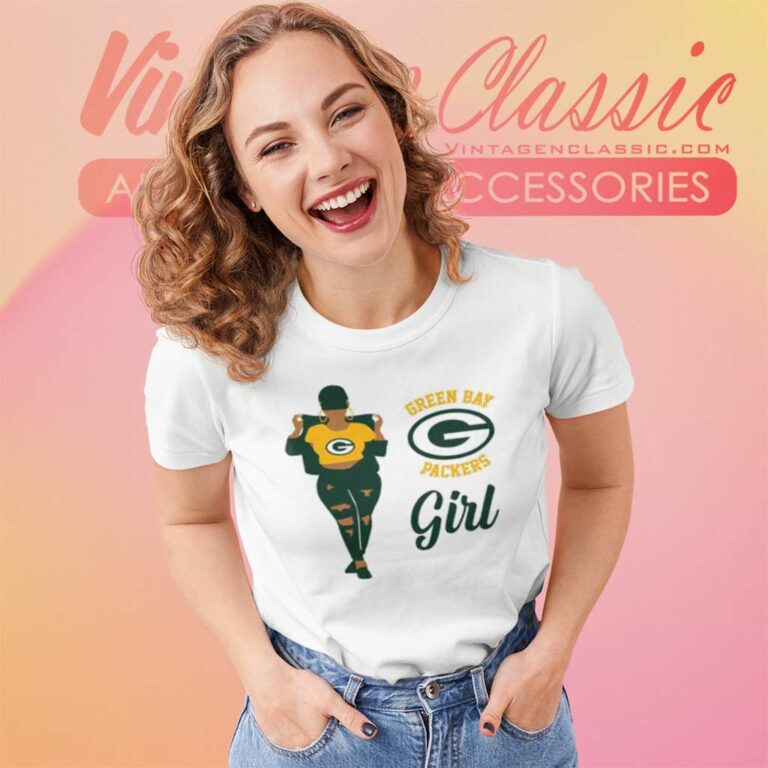 Green Bay Packers Girl Women TShirt Green Bay Packers Girl Women TShirt