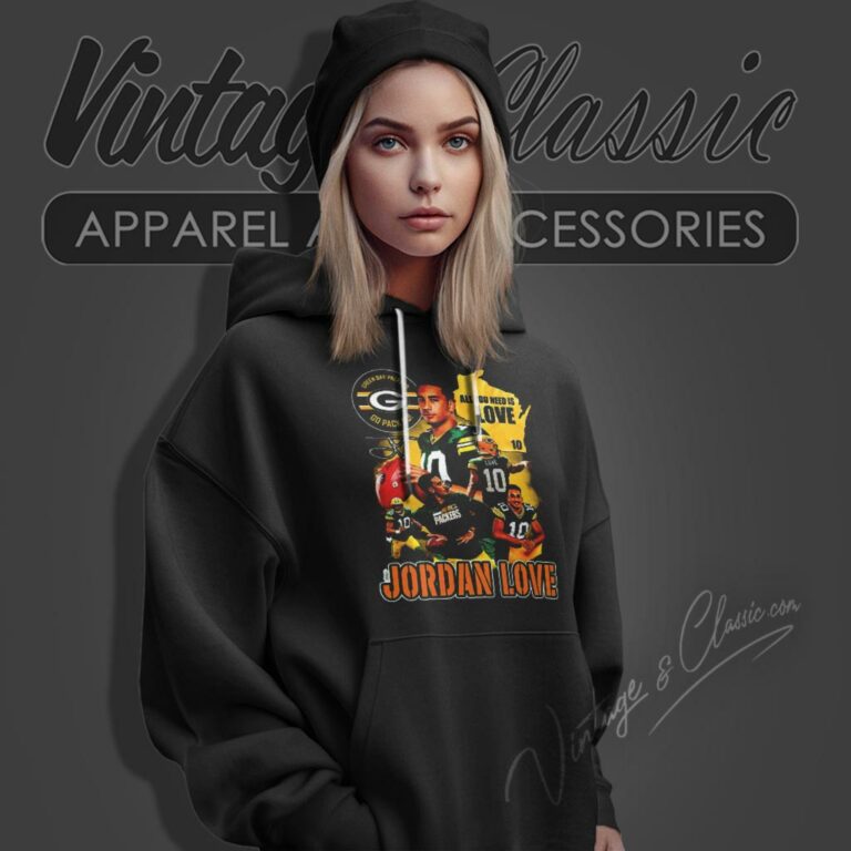 Green Bay Packers Go Pack Go All You Need Is Love Jordan 10 Hoodie Green Bay Packers Go Pack Go All You Need Is Love Jordan 10 Hoodie