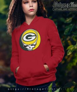 Green Bay Packers Grateful Dead Steal Your Face Hoodie