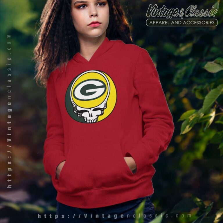 Green Bay Packers Grateful Dead Steal Your Face Hoodie Green Bay Packers Grateful Dead Steal Your Face Hoodie