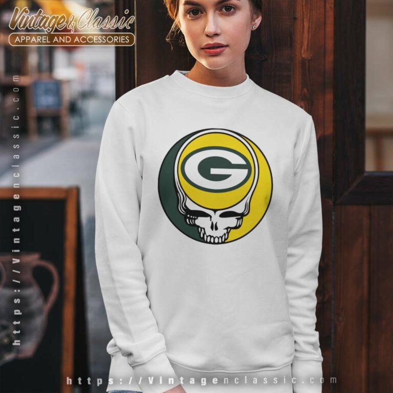 Green Bay Packers Grateful Dead Steal Your Face Sweatshirt Green Bay Packers Grateful Dead Steal Your Face Sweatshirt