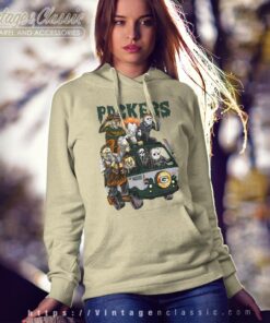 Green Bay Packers Horror Movies Characters Halloween Shirt Hoodie
