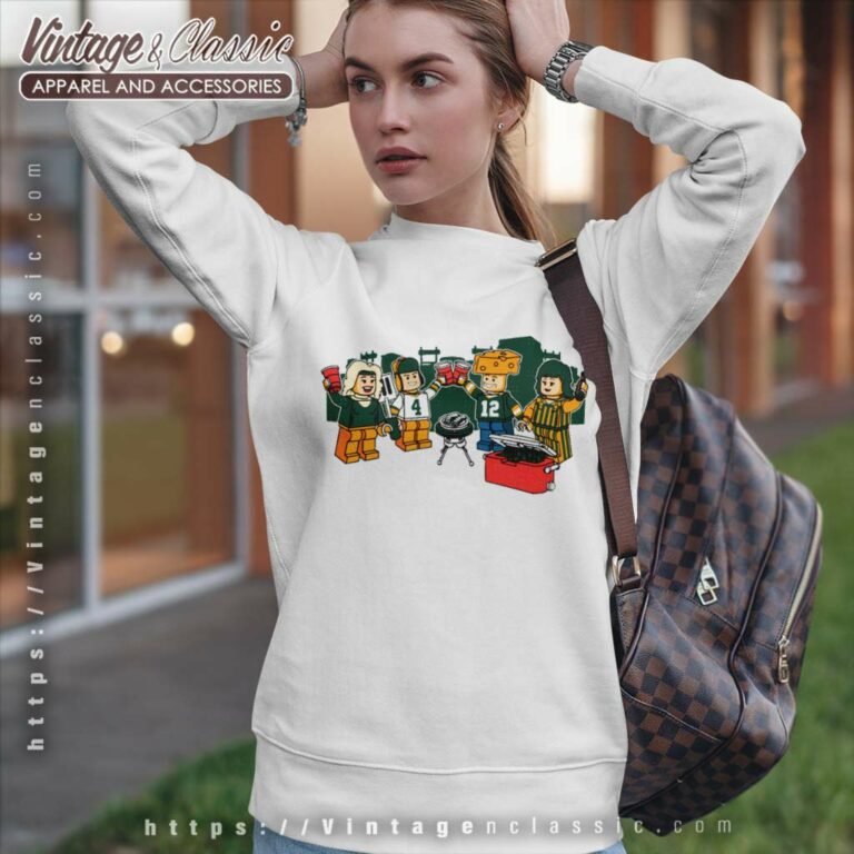Green Bay Packers Lego Sweatshirt Green Bay Packers Lego Sweatshirt