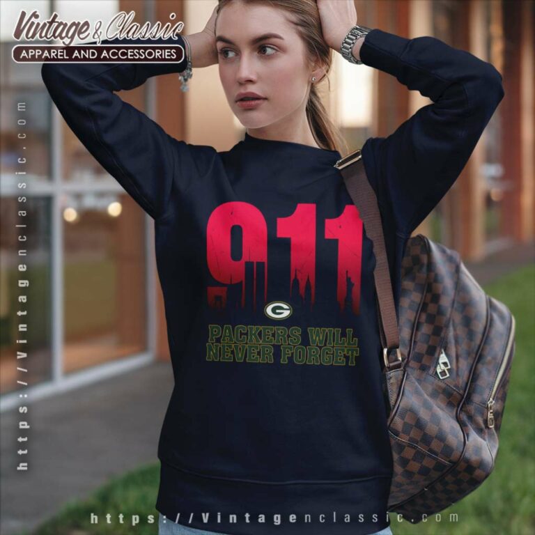 Green Bay Packers Nfl 911 Will Never Forget Sweatshirt Green Bay Packers Nfl 911 Will Never Forget Sweatshirt