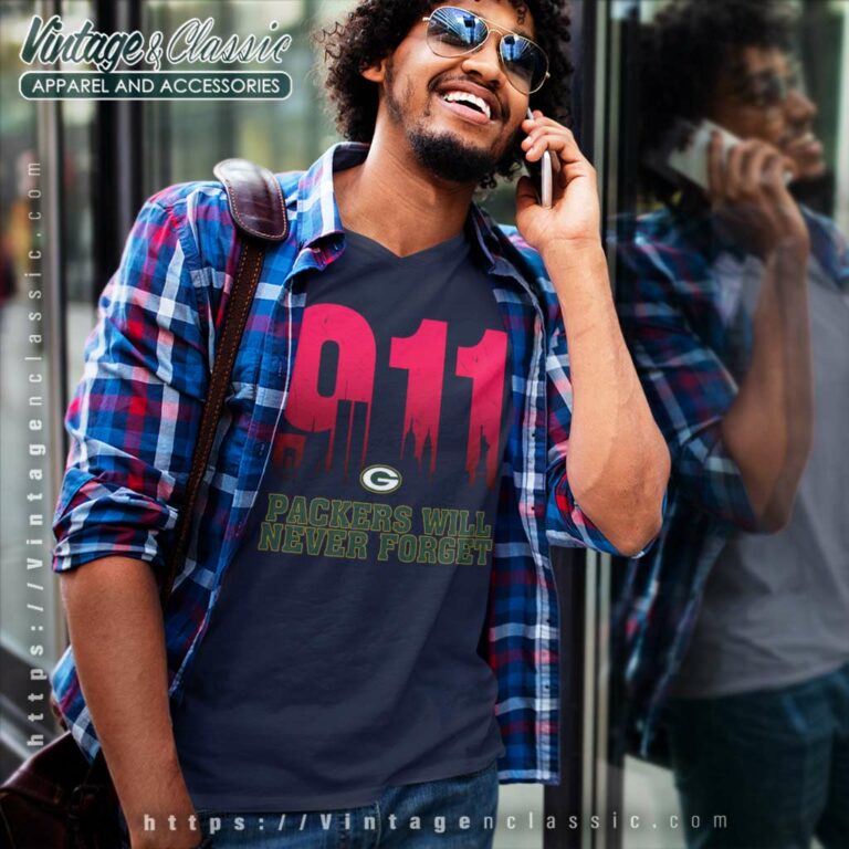 Green Bay Packers Nfl 911 Will Never Forget V Neck TShirt Green Bay Packers Nfl 911 Will Never Forget V Neck TShirt