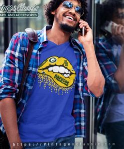 Green Bay Packers Shirt Go Pack Go V Neck TShirt
