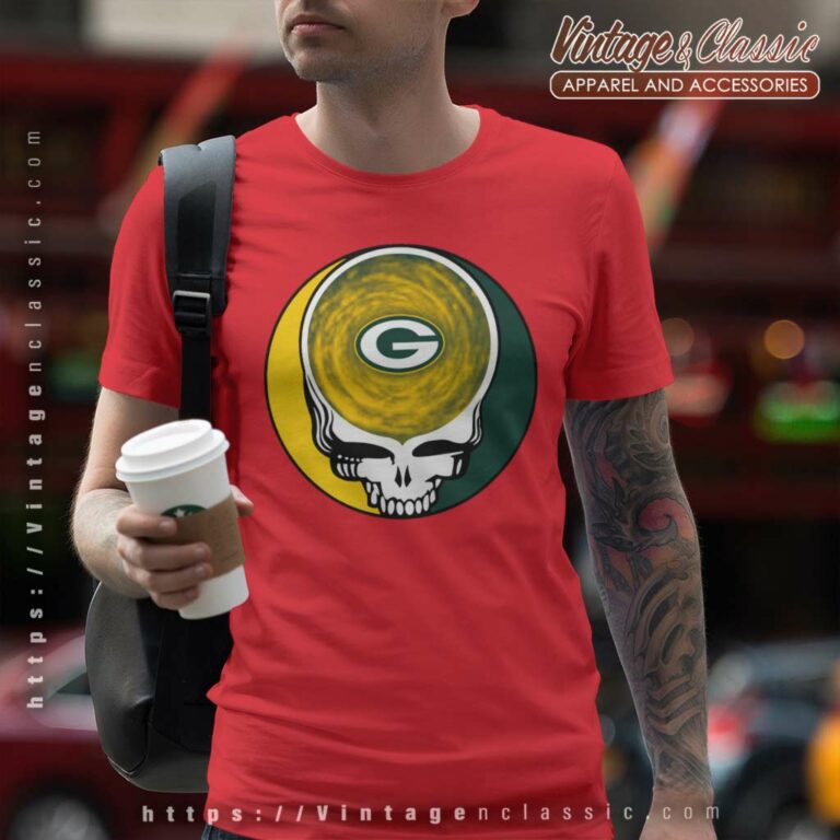 Green Bay Packers Shirt Nfl Grateful Dead Logo T Shirt Green Bay Packers Shirt Nfl Grateful Dead Logo T Shirt