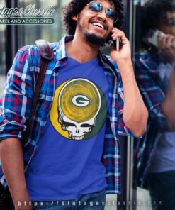 Green Bay Packers Shirt Nfl Grateful Dead Logo V Neck TShirt