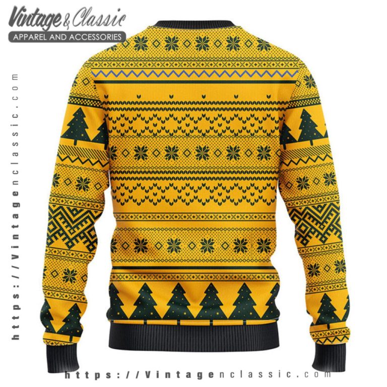 Green Bay Packers Skull Ugly Christmas Sweater back Ugly Sweater Green Bay Packers Skull Ugly Christmas Sweater back Ugly Sweater