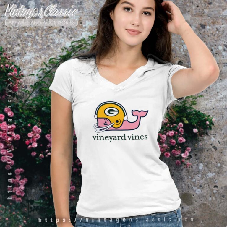 Green Bay Packers Vineyard Vines Vneck Green Bay Packers Vineyard Vines Vneck
