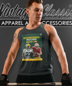 Green Bay Packers Vs San Francisco 49ers 2024 Super Divisional Round Tank Top Racerback