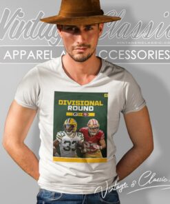 Green Bay Packers Vs San Francisco 49ers 2024 Super Divisional Round V Neck TShirt