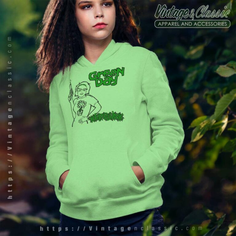 Green Day 1992 Kerplunk Tour Hoodie Green Day 1992 Kerplunk Tour Hoodie