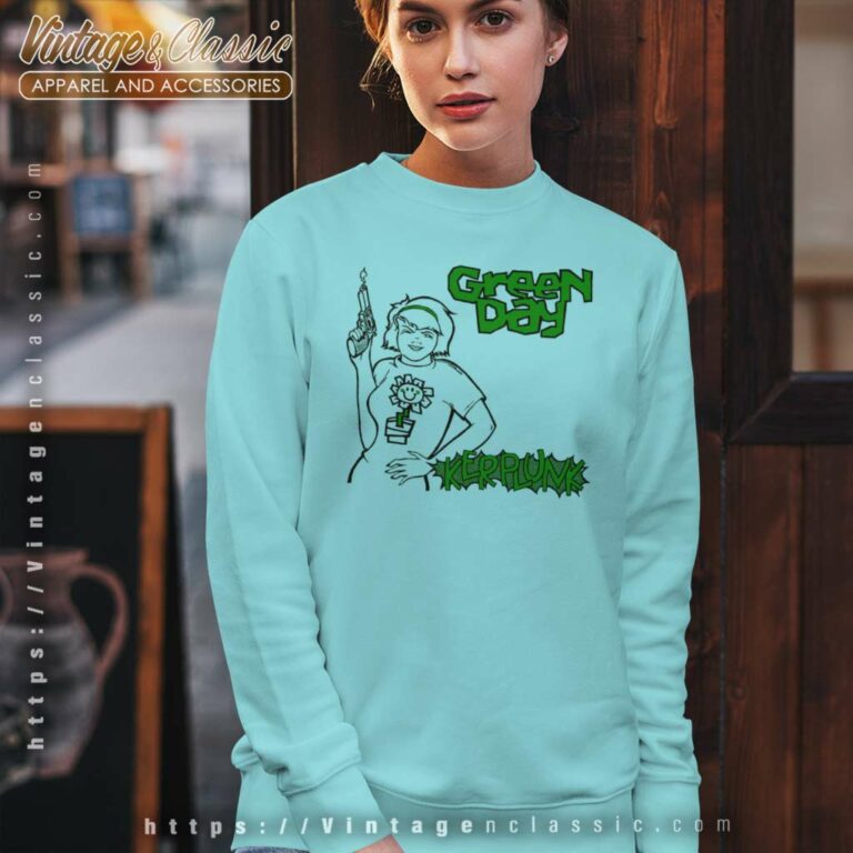 Green Day 1992 Kerplunk Tour Sweatshirt Green Day 1992 Kerplunk Tour Sweatshirt