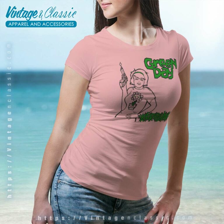 Green Day 1992 Kerplunk Tour Women TShirt Green Day 1992 Kerplunk Tour Women TShirt