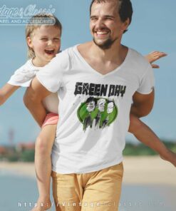 Green Day 2009 Tour V Neck TShirt