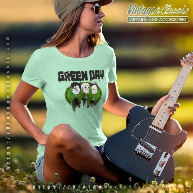 Green Day 2009 Tour Women TShirt Green Day 2009 Tour Women TShirt