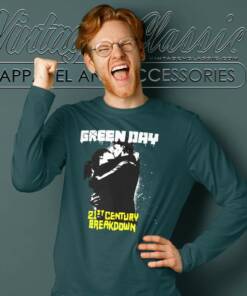 Green Day 21st Century Breakdown Long Sleeve Tee