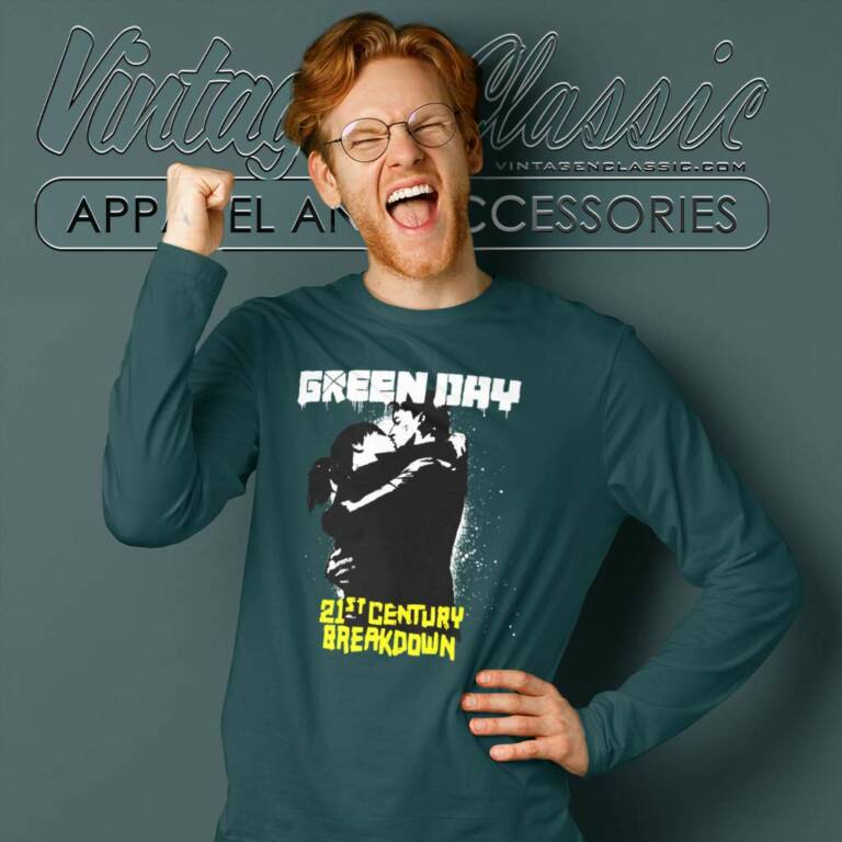 Green Day 21st Century Breakdown Long Sleeve Tee Green Day 21st Century Breakdown Long Sleeve Tee