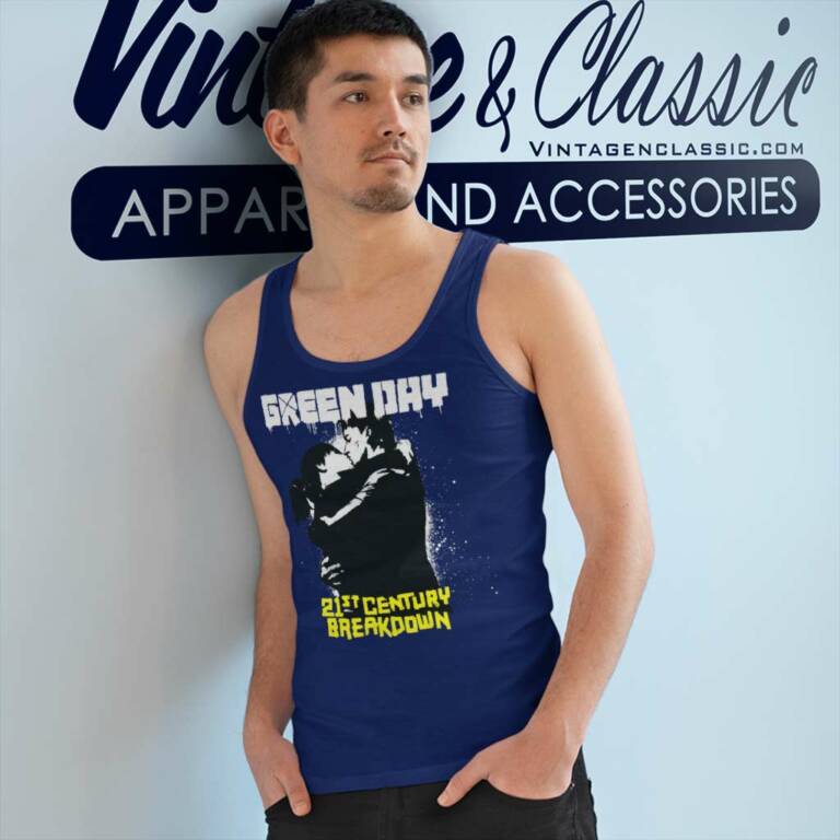 Green Day 21st Century Breakdown Tank Top Racerback Green Day 21st Century Breakdown Tank Top Racerback