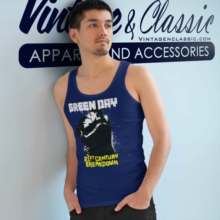 Green Day 21st Century Breakdown Tank Top Racerback Green Day 21st Century Breakdown Tank Top Racerback