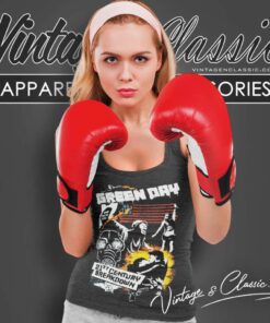 Green Day 21st Century Breakdown Tour Tank Top Racerback