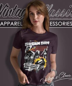 Green Day 21st Century Breakdown Tour Women TShirt