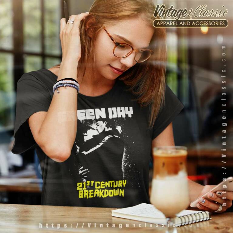 Green Day 21st Century Breakdown Women TShirt Green Day 21st Century Breakdown Women TShirt