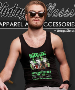 Green Day 38 Year Anniversary Tank Top Racerback