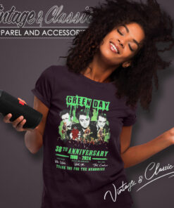 Green Day 38 Year Anniversary Women T Shirt