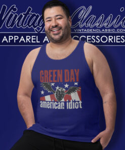 Green Day American Idiot Tank Top Racerback